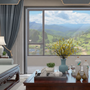 JT‑100C INWARD‑OPENING WOOD‑ALUMINUM COMPOSITE WINDOW